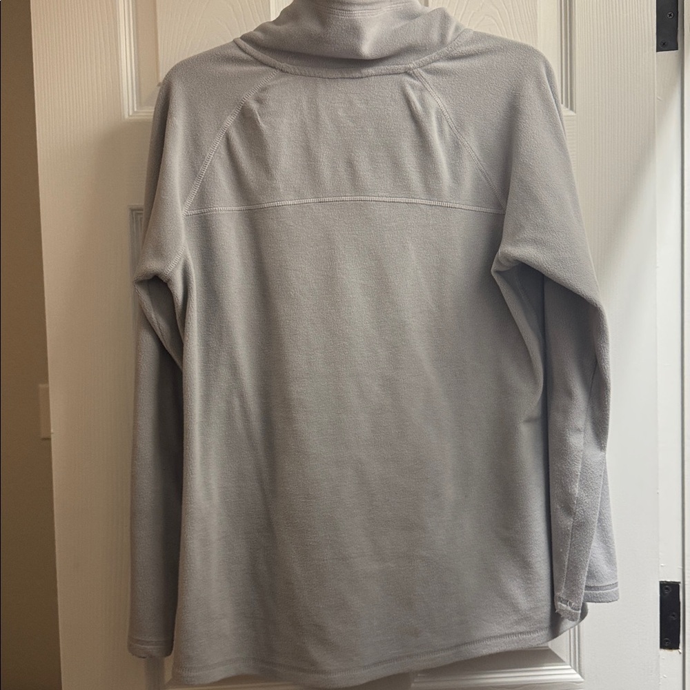 Calvin Klein Light Purple/Gray Sweater with Zipper Detail - Picture 8 of 9